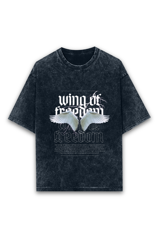 Wings Of Freedom Oversized Tee